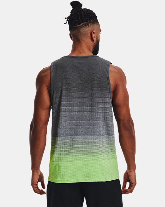 เสื้อกล้าม UA Seamless Lux สำหรับผู้ชาย, Gray, pdpMainDesktop image number 1